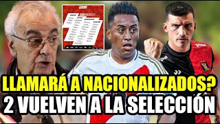 JORGE FOSSATI NACIONALIZADOS QUE PODRÍAN SER CONVOCADOS A LA SELECCION PERUANA ANTE URUGUAY Y BRASIL [upl. by Aneelehs]