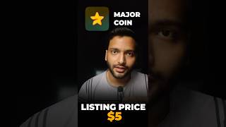 Major Airdrop Listing Price Prediction majorairdrop [upl. by Ennahs]