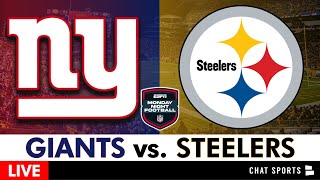 Giants vs Steelers Live Streaming Scoreboard Free PlayByPlay Highlights  NFL Week 8 MNF [upl. by Notlrac]