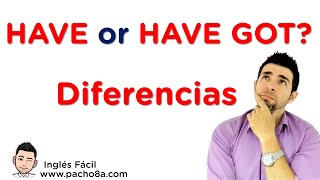 Diferencia entre HAVE and HAVE GOT  Very simple  Clases inglés [upl. by Elmo197]