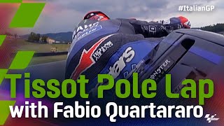 Fabio Quartararos Tissot Pole Lap  2021 ItalianGP [upl. by Job]