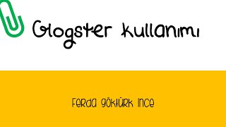 Glogster Kullanımı [upl. by Nostrebor691]