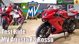 MV Agusta F3 Rosso 2022 ※ Test Ride [upl. by Revkah]