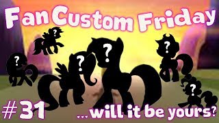 Fan Custom Friday 31  MandaPanda My Little Pony OC Giveaway [upl. by Yddub34]