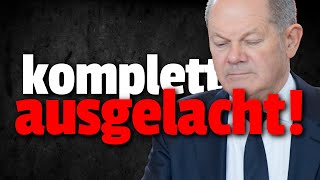 💥PEINLICH Scholz bei Bürgerdialog AUSGELACHT [upl. by Geminian]