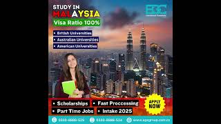 🎓 Study in Malaysia – 100 Visa Success 🌟 [upl. by Vastha495]