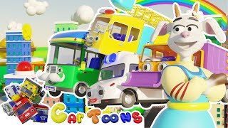 Educational Videos for Kids  Learn Vehicles Names in English  Learning Cars for Toddlers amp Babies [upl. by Wesla]