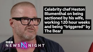 Celebrity chef Heston Blumenthal on being sectioned by his wife and “triggered” by The Bear [upl. by Ahsercul]