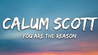 Calum Scott  You Are The Reason Lyrics [upl. by Cutler]