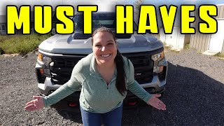 5 GameChanging Accessories for Your 2024 Silverado Custom Trail Boss [upl. by Ellenej201]