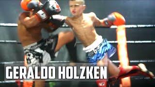 GERALDO HOLZKEN  KICKBOXING HIGHLIGHTS [upl. by Nauqyaj]