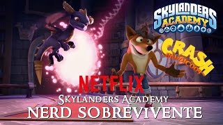 Crash bandicoot em série da Netflix  Skylanders Academy [upl. by Atirac]