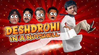 Deshdrohi in a nutshell  Filmy Jhingalala KrkFunny Krk deshdrohi krkreview [upl. by Mosi]