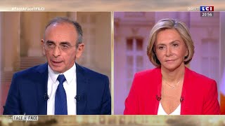 Le FaceàFace  Éric Zemmour face à Valérie Pécresse [upl. by Paget614]