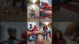 Spiderman multiverse 🤣😂 funny spiderman shorts [upl. by Ardnazil]