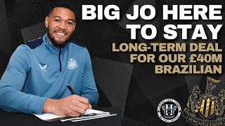 JOELINTON SIGNS NEW LONGTERM DEAL  MASSIVE NUFC NEWS [upl. by Bank]