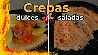 Crepas dulces y saladas [upl. by Salema]