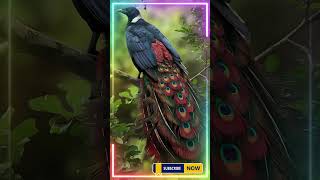 Combination of birds crow and peacock ai Ai shorts। । viral youtube shorts shorts  short [upl. by Marylinda]