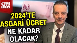 2024te Asgari Ücret Zammı Ne Kadar Olacak İşte Olası senaryolar Haber [upl. by Aillil]