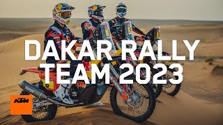 Red Bull KTM Factory Racing  Dakar Rally Team 2023  KTM [upl. by Elaval]