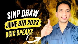 Saskatchewan Immigration Nominee Program  SINP Draw 2023  SINP Latest draw  SINP News  Job Offer [upl. by Ailisec]