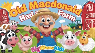 Old MacDonald Had a Farm  Nursery Rhyme for Kids  Biggi Show Kidz [upl. by Anitneuq]