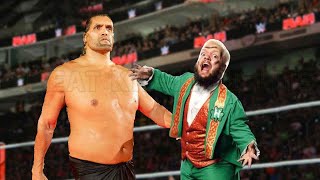 Great Khali vs Hornswoggle Match [upl. by Buzz]