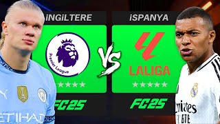 PREMIER LİG vs LA LIGA  FC 25 ALLSTAR [upl. by Nedry]