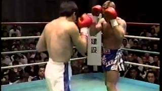 Ramon Dekkers vs Hector Pena quotCombate Clásicos MuayThaiquot [upl. by Joelly340]