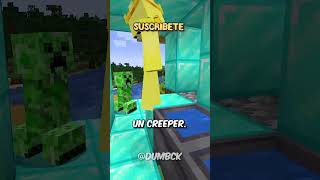 Minecraft pero todo lo que miro se convierte en diamantes💎 shorts [upl. by Acilegna]