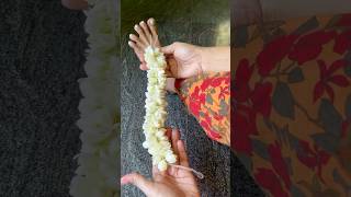 Gajara flowers haar gajra hairbun trending viral howto how to make gajara diwali decor [upl. by Fabrianna]