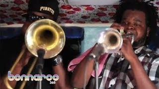 Wind It Up  Stooges Brass Band  Jam in the Van  Bonnaroo365 [upl. by Prosperus]