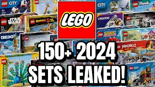 150 NEW LEGO 2024 SETS LEAKED AMAZING [upl. by Thissa]