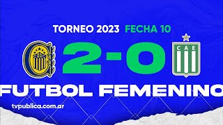 Rosario Central vs Excursionistas Fecha 10 del Campeonato Femenino YPF Torneo 2023 [upl. by Haya]