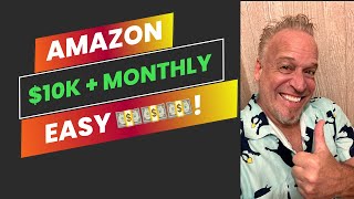 AMAZON INCOME making over 10k  monthly is easy using your phone with my copy and paste ads system [upl. by Asselim]