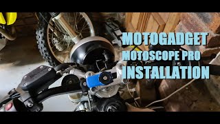 Motogadget Motoscope Pro installation on my R Nine T [upl. by Prasad967]