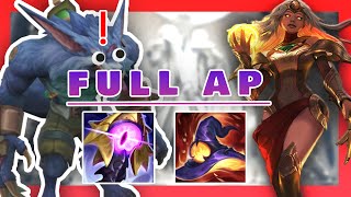 FULL AP KAYLE AND WARWICK IS BROKEN IN LEAGUE ARENA MODE [upl. by Dadirac]