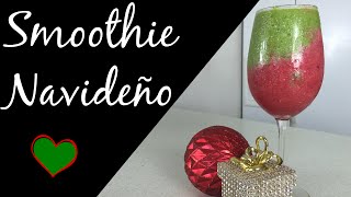 Smoothie Navideño Smoothie para Navidades Andrea Zambrana Health Coach [upl. by Sul]