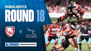 Gloucester v Newcastle  HIGHLIGHTS  Dominant Second Half Seals Win  Gallagher Premiership 202324 [upl. by Eednac]