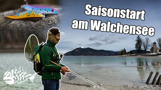 Auf SEEFORELLE und RENKE im Frühjahr  Saisonstart am Walchensee [upl. by Deloris267]