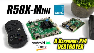 R58X Mini First Look A Powerful 8K Arm SBC That Can Run PS2 Gamecube amp More [upl. by Lehar]