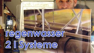 Regenwasserleitungen 2 I Systeme der Entwässerung [upl. by Holman]