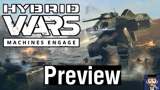 Hybrid Wars  Machines Engage  Preview  Top Down Action Shooter [upl. by Eelytsirk]