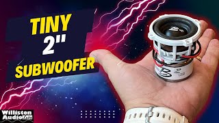 You Wont Believe the Bass from this Micro Sized Subwoofer [upl. by Ellenar]