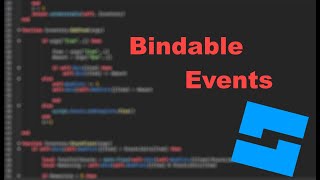 Bindable Events  Roblox How To Series 10 [upl. by Averir]