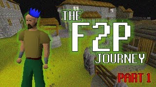 The F2P Journey  Part 1  Early Questing OSRS [upl. by Notffilc]