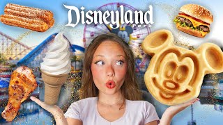 I tasted EVERY SNACK at DISNEYLAND w NichLmao [upl. by Selin]