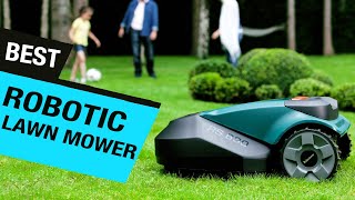 TOP 6 BEST Robotic Lawn Mower 2021  For Rough Terrain amp Steep Hills [upl. by Artemus]