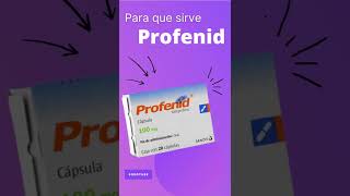 Profenid para que sirve 💊  ForoTube [upl. by Esli]