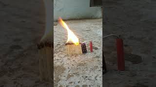 experiment fireworks testingcracker crakerstesting viral short [upl. by Jaquelin133]